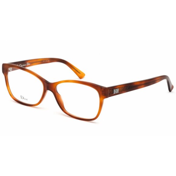 NEW DIOR EYEGLASSES, HAVANA WOMEN DIOR LADYDIORO 2 0SX7 00 - Picture 1 of 2